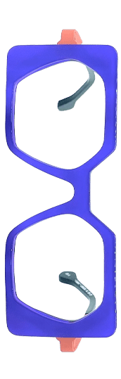 lunettes la brique violette